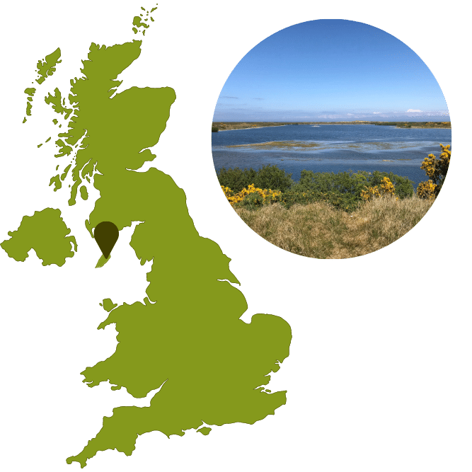 David Kennet, WeBS Local Organiser for the Isle of Man. Photo by Manx BirdLife