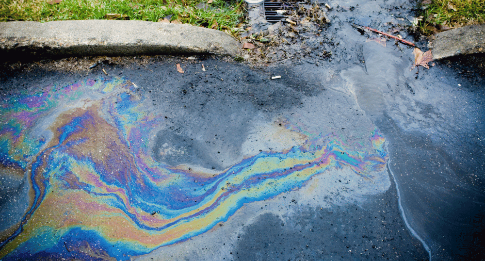 Oil spill. MSR Photo Oil spill. MSR Photo