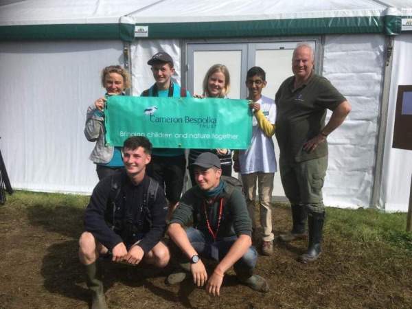 Cameron Bespolka Trust at Birdfair. Amy Hall