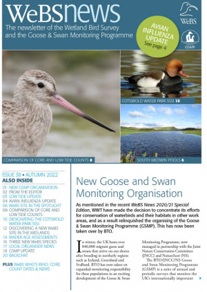 WeBS News Issue 38 Cover WeBS News Issue 38 Cover