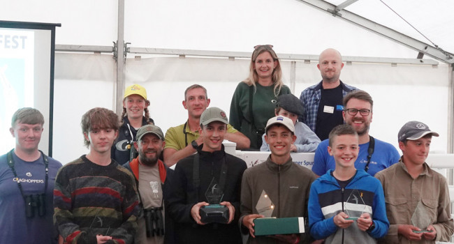 Finalists and assessors. Tim Jones 