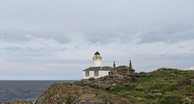 Isle of May Bird Observatory. Gary Clewley / BTO Isle of May Bird Observatory. Gary Clewley / BTO