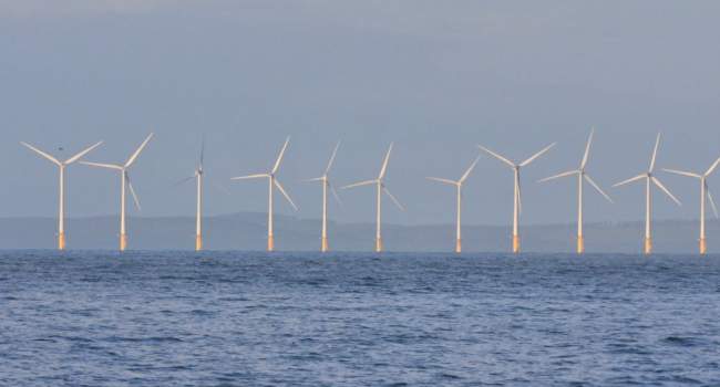 Wind farm, photograph by Tommy Holden